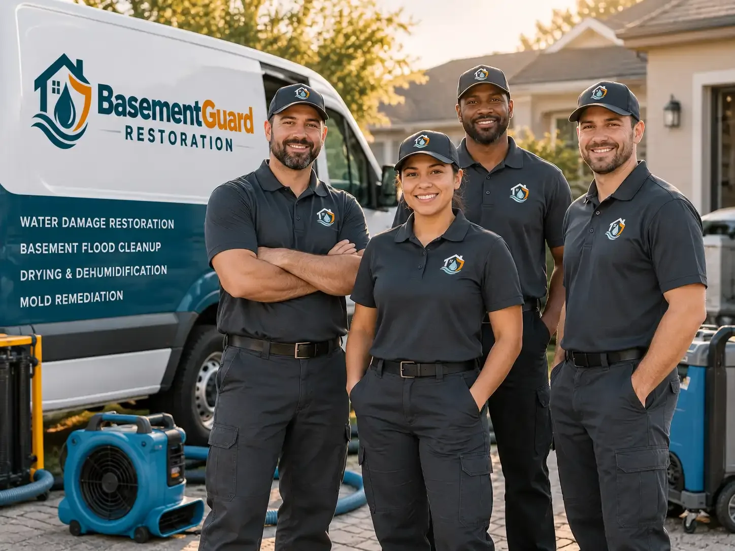 Basement Water Damage Restoration company in Russells Point, OH